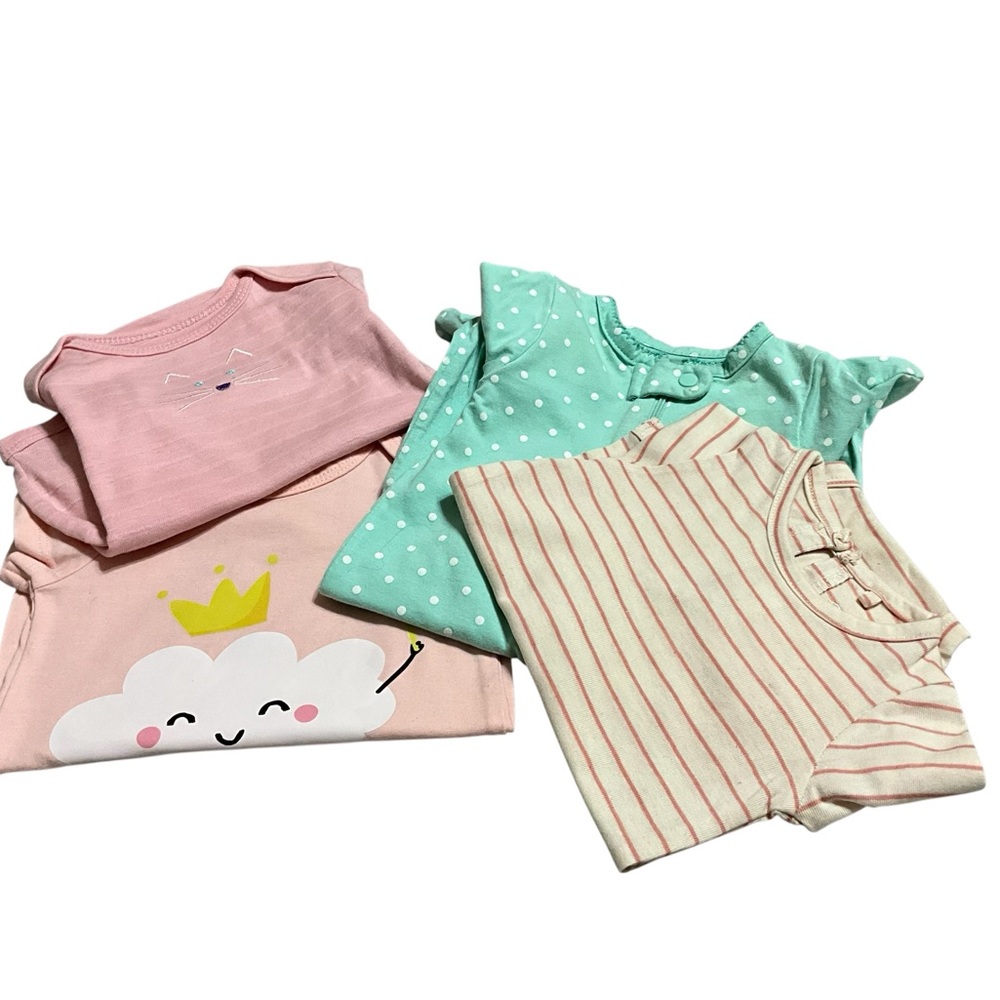 Onesies and Sleeper Lot of 4 - Sizes: 0-3 Months